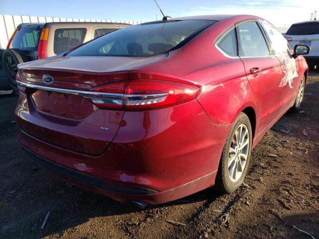 Photo 4 from auction – 2017 FORD FUSION SE with VIN 3FA6P0H76HR198317