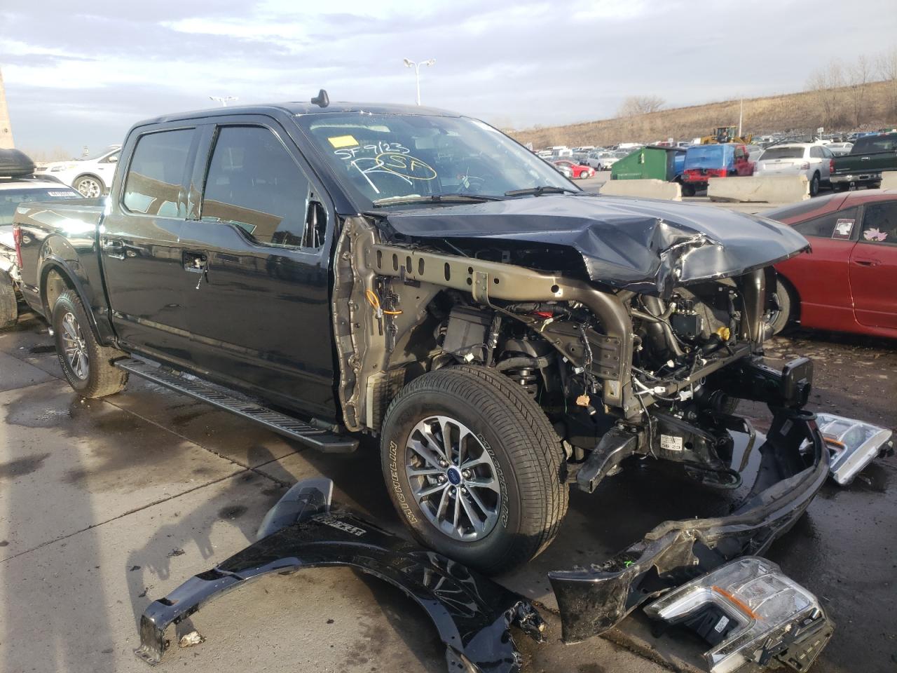 FORD F150 SUPER 2020 with VIN 1FTEW1EPXLFB52689 - Photo from auction