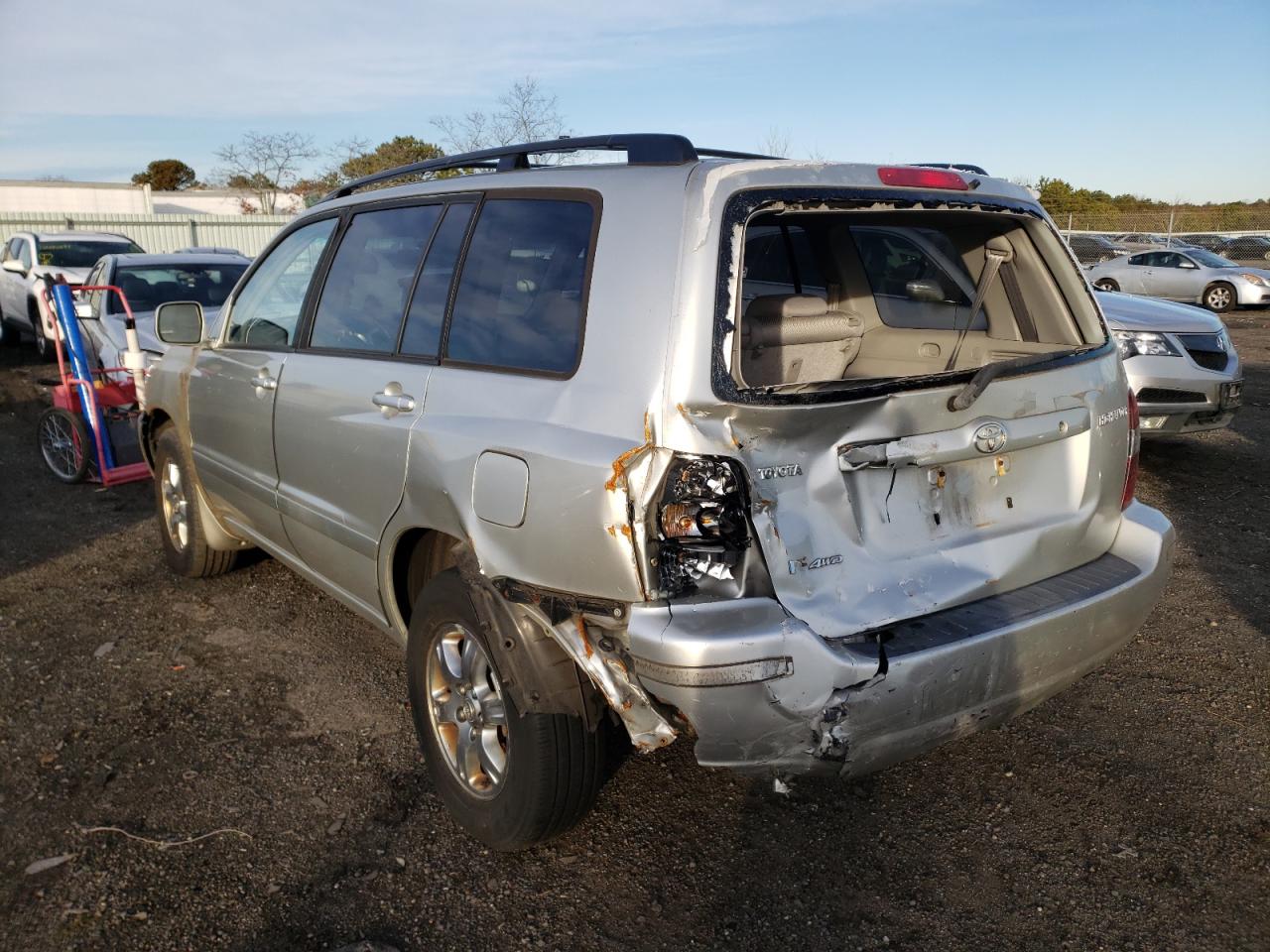 Photo 3 from auction – 2006 TOYOTA HIGHLANDER with VIN JTEEP21A660146086