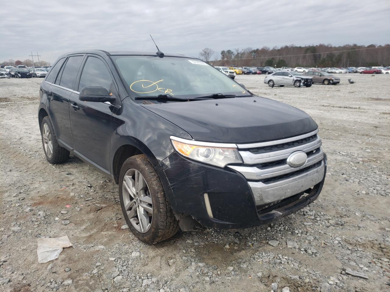 FORD EDGE LIMIT 2014 with VIN 2FMDK3KC1EBA01986 - Photo from auction