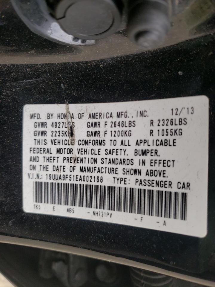 Photo 10 from auction – 2014 ACURA TL TECH with VIN 19UUA9F51EA002168