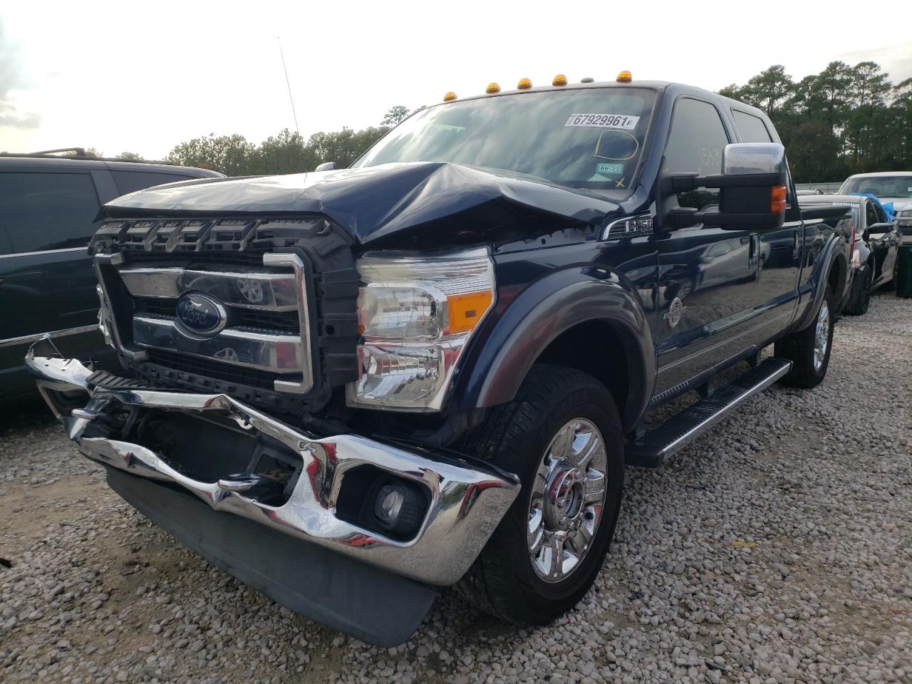 Photo 2 from auction – 2014 FORD F250 SUPER with VIN 1FT7W2BT7EEB00364