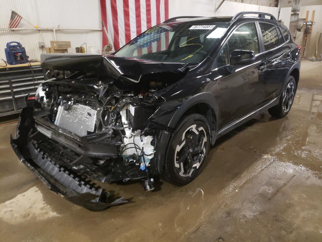 Photo 2 from auction – 2021 SUBARU CROSSTREK with VIN JF2GTHMC7MH350050
