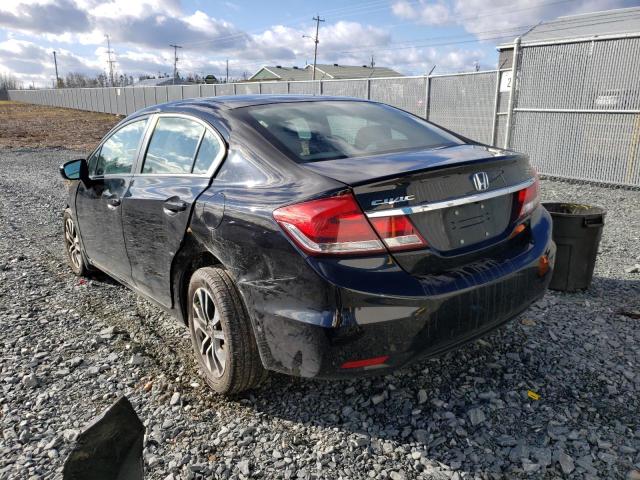 Photo 3 from auction – 2015 HONDA CIVIC LX with VIN 2HGFB2F53FH028271