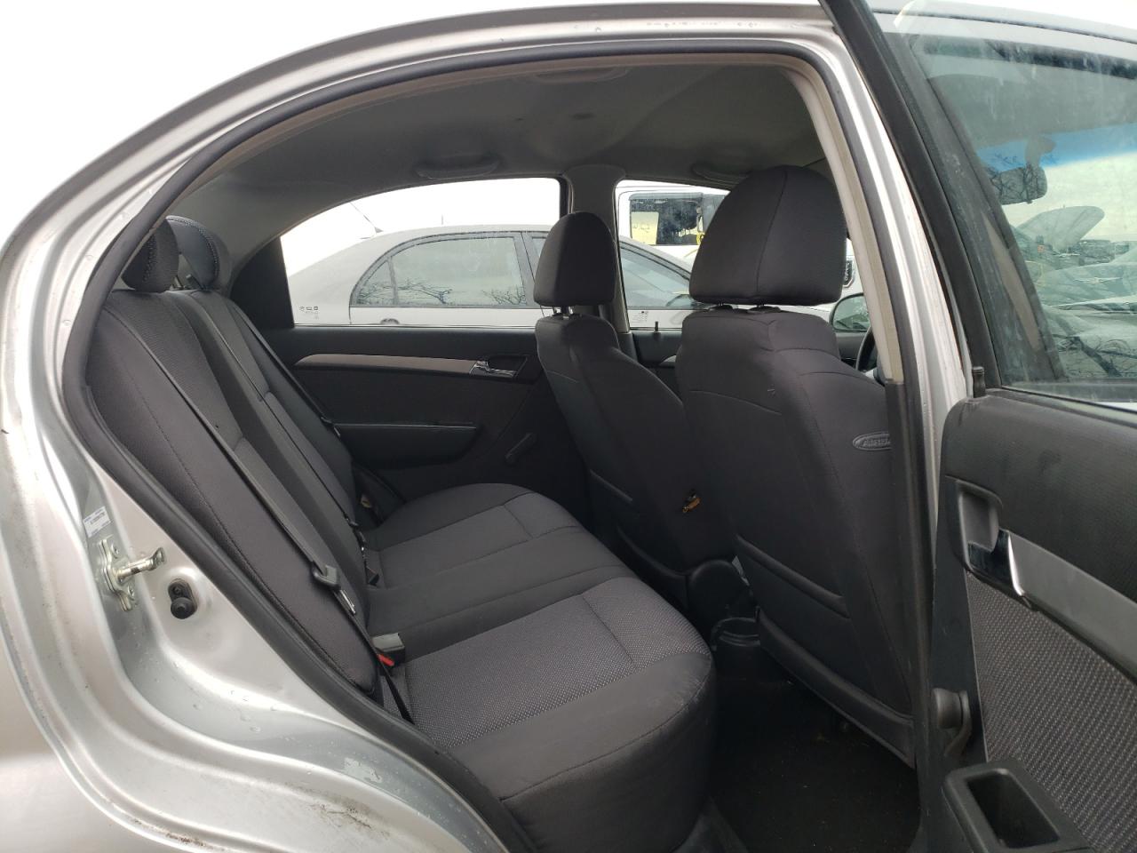 Photo 6 from auction – 2011 CHEVROLET AVEO LS with VIN KL1TD5DE2BB127299