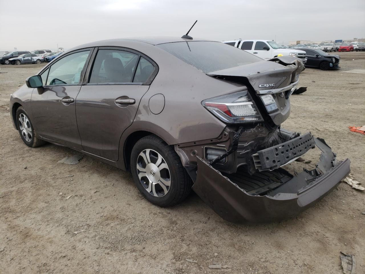 Photo 3 from auction – 2014 HONDA CIVIC HYBR with VIN 19XFB4F28EE200935