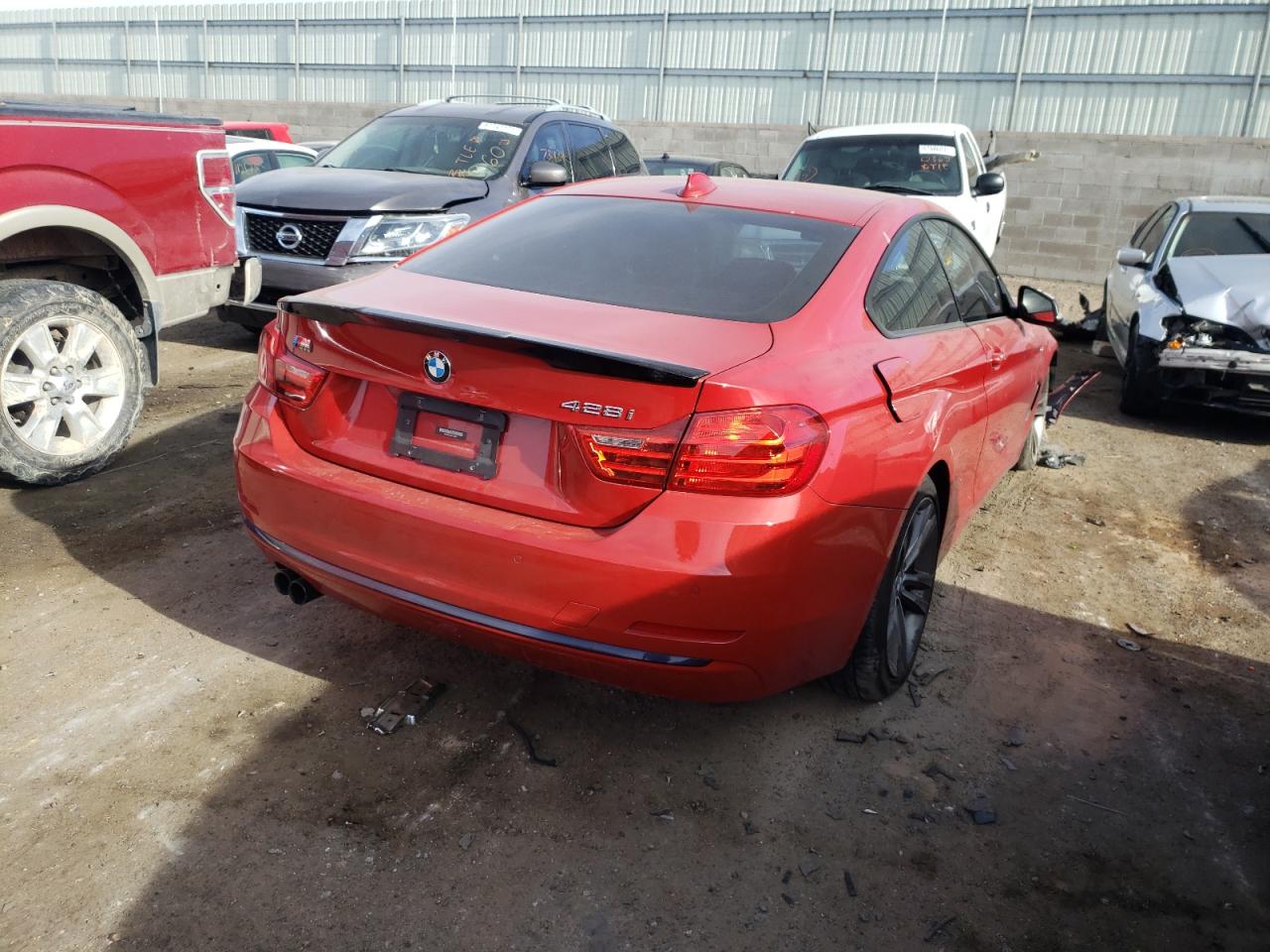 Photo 4 from auction – 2015 BMW 428 I with VIN WBA3N3C58FK232931