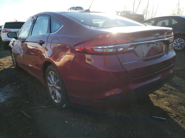 Photo 3 from auction – 2017 FORD FUSION SE with VIN 3FA6P0H76HR198317