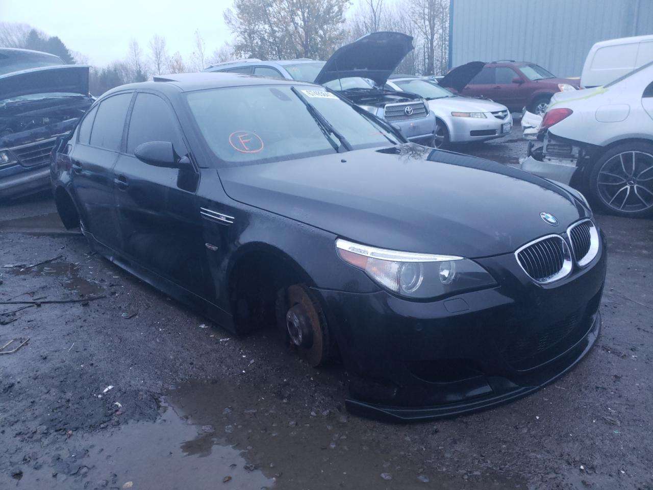 BMW M5 2006 with VIN WBSNB93506B584367 - Photo from auction