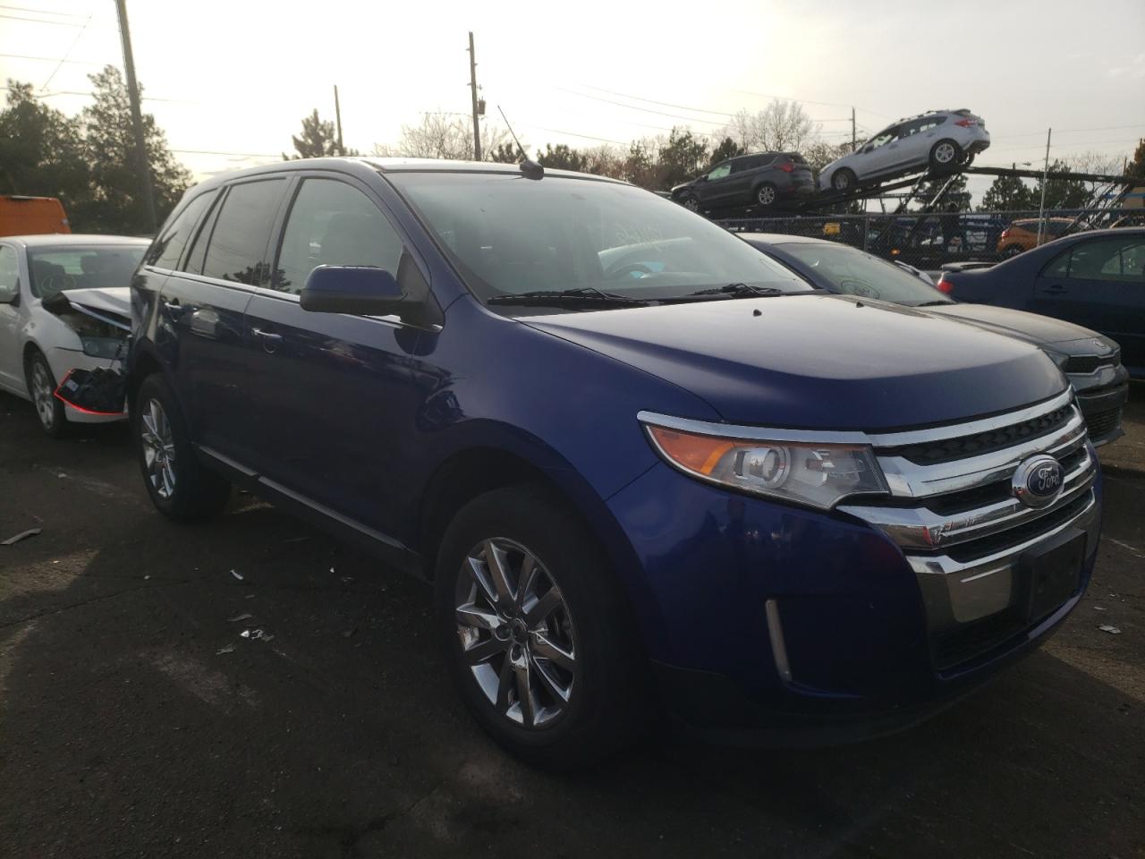 FORD EDGE LIMIT 2013 with VIN 2FMDK4KC9DBB17571 - Photo from auction