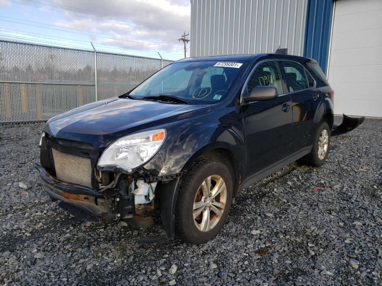 Photo 2 from auction – 2014 CHEVROLET EQUINOX LS with VIN 2GNFLEEKXE6258752