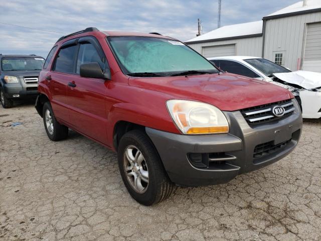 KIA SPORTAGE E 2008 with VIN KNDJF723X87516274 - Photo from auction