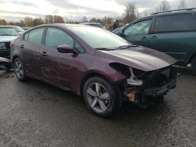 KIA FORTE LX 2018 with VIN 3KPFL4A70JE176852 - Photo from auction
