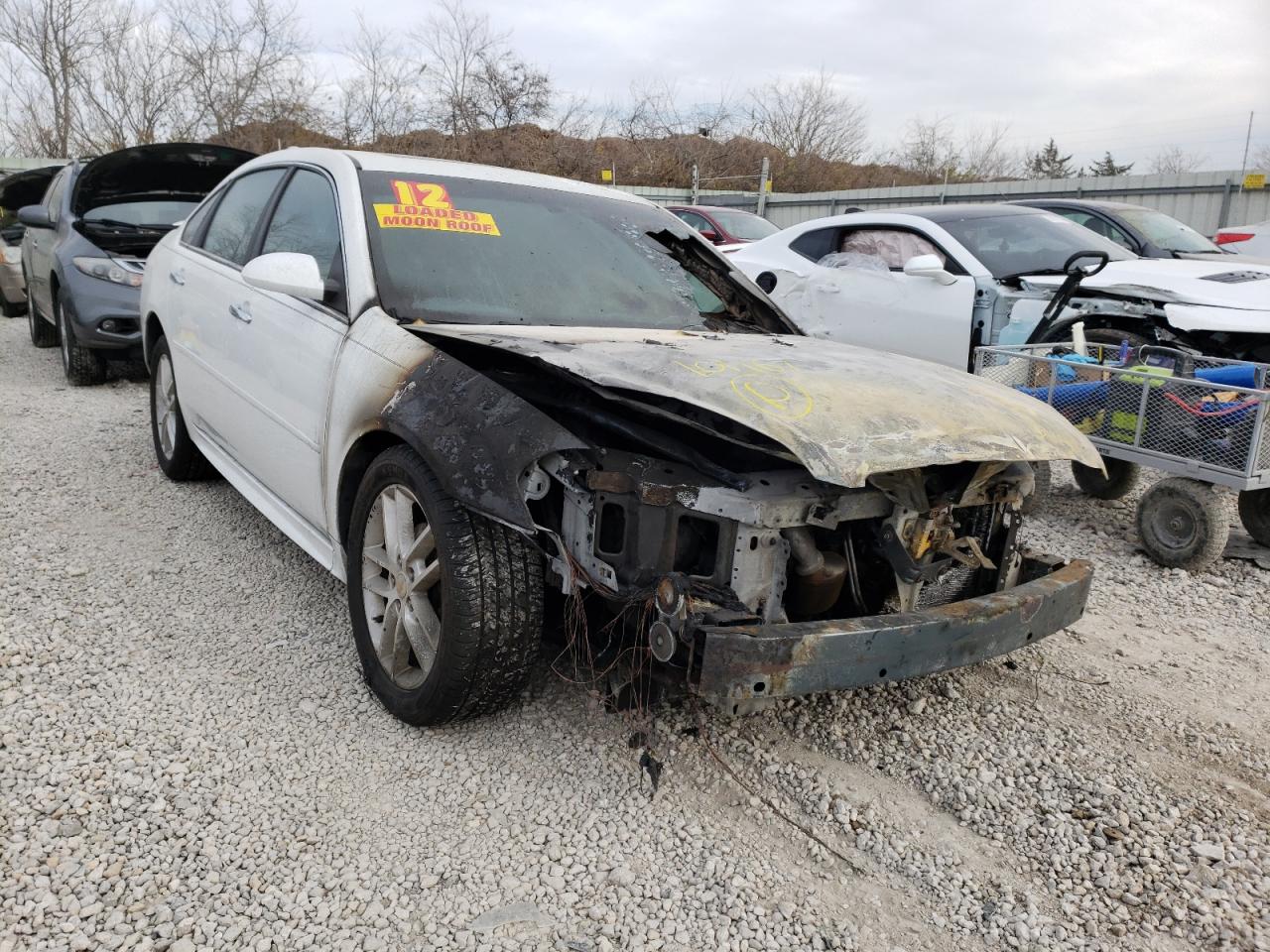 Photo 1 from auction – 2012 CHEVROLET IMPALA LTZ with VIN 2G1WC5E39C1101167
