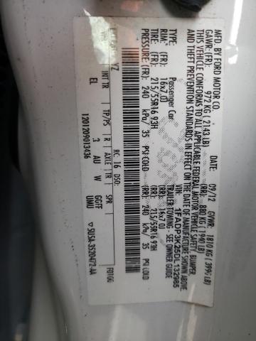 Photo 10 from auction – 2013 FORD FOCUS SE with VIN 1FADP3K25DL132985