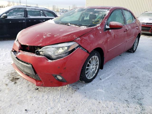 Photo 2 from auction – 2015 TOYOTA COROLLA L with VIN 2T1BURHE9FC350663