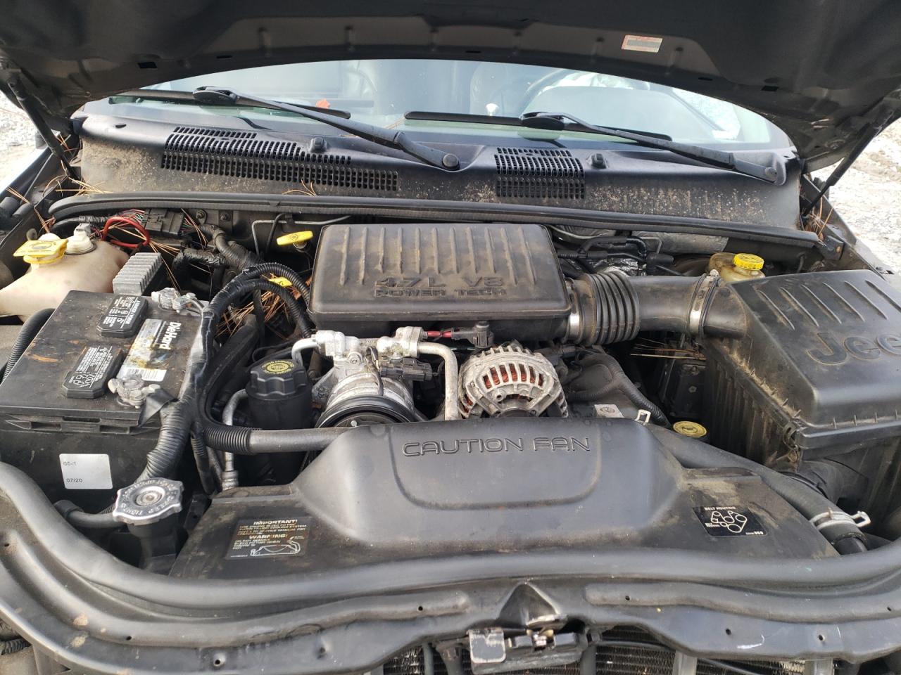 Photo 7 from auction – 2003 JEEP GRAND CHER with VIN 1J8GX58N23C547872