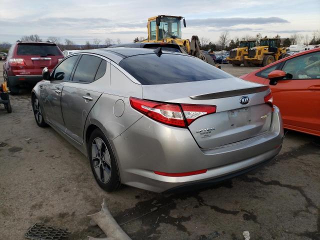 Photo 3 from auction – 2013 KIA OPTIMA HYB with VIN KNAGM4AD5D5060664
