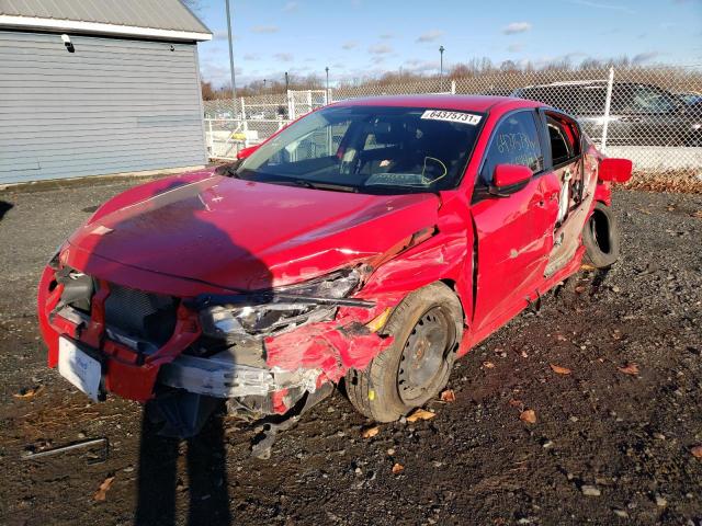 Photo 2 from auction – 2016 HONDA CIVIC LX with VIN 2HGFC2F55GH560765