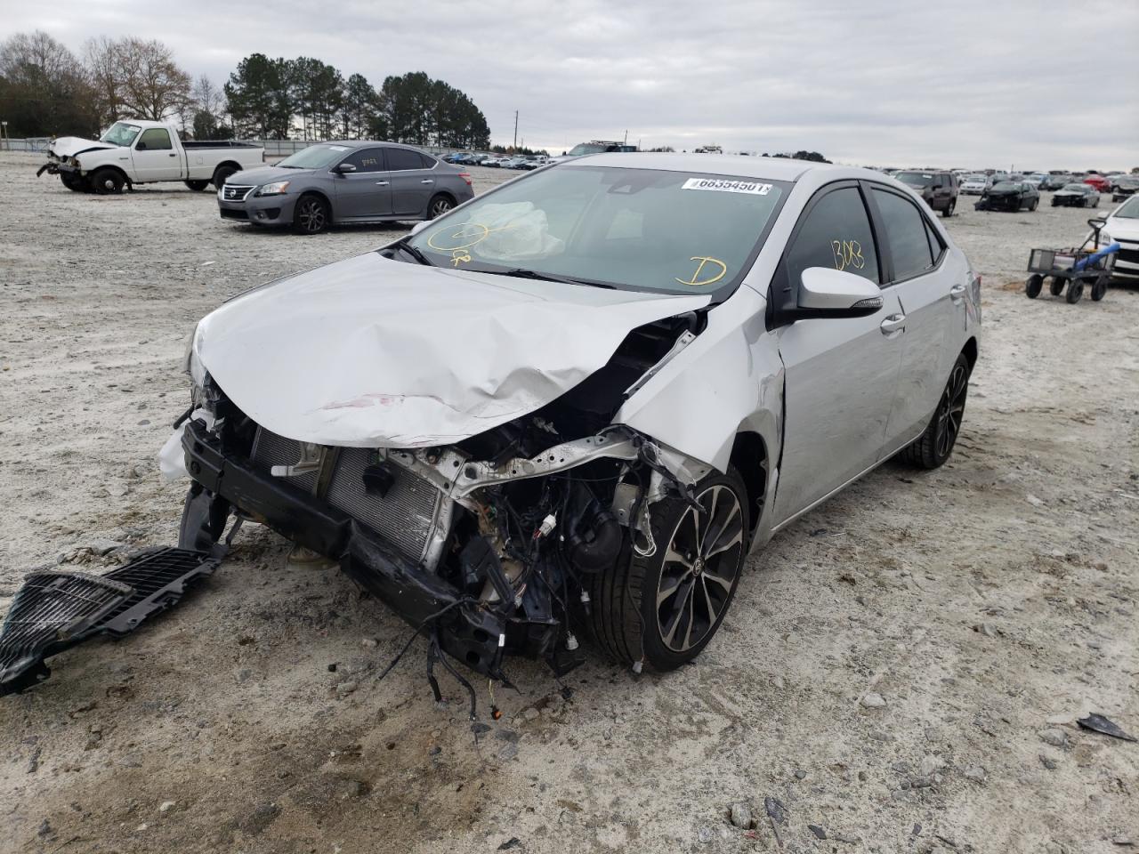 Photo 2 from auction – 2019 TOYOTA COROLLA L with VIN 5YFBURHE2KP883383