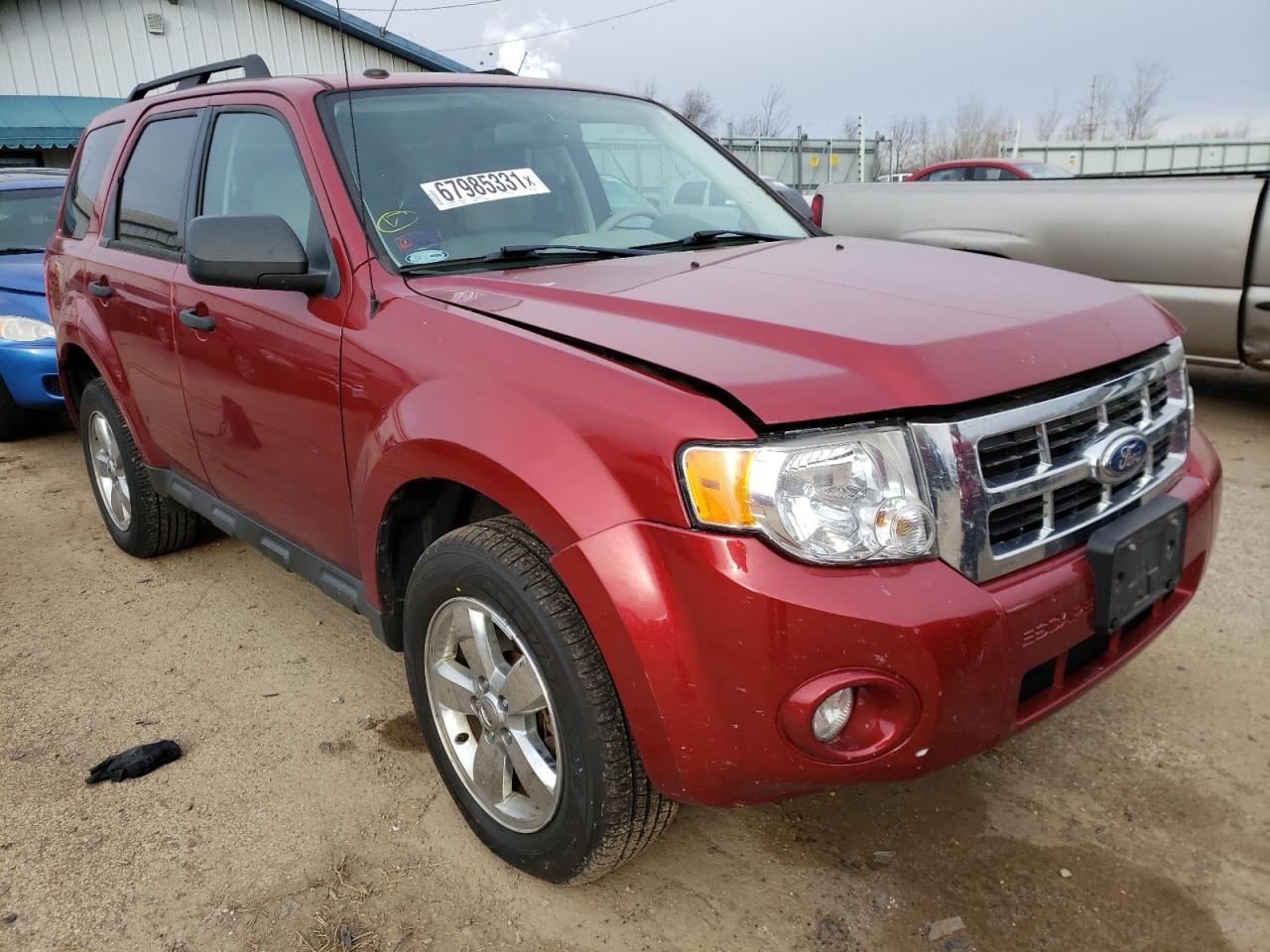 FORD ESCAPE XLT 2012 with VIN 1FMCU0D78CKB16561 - Photo from auction