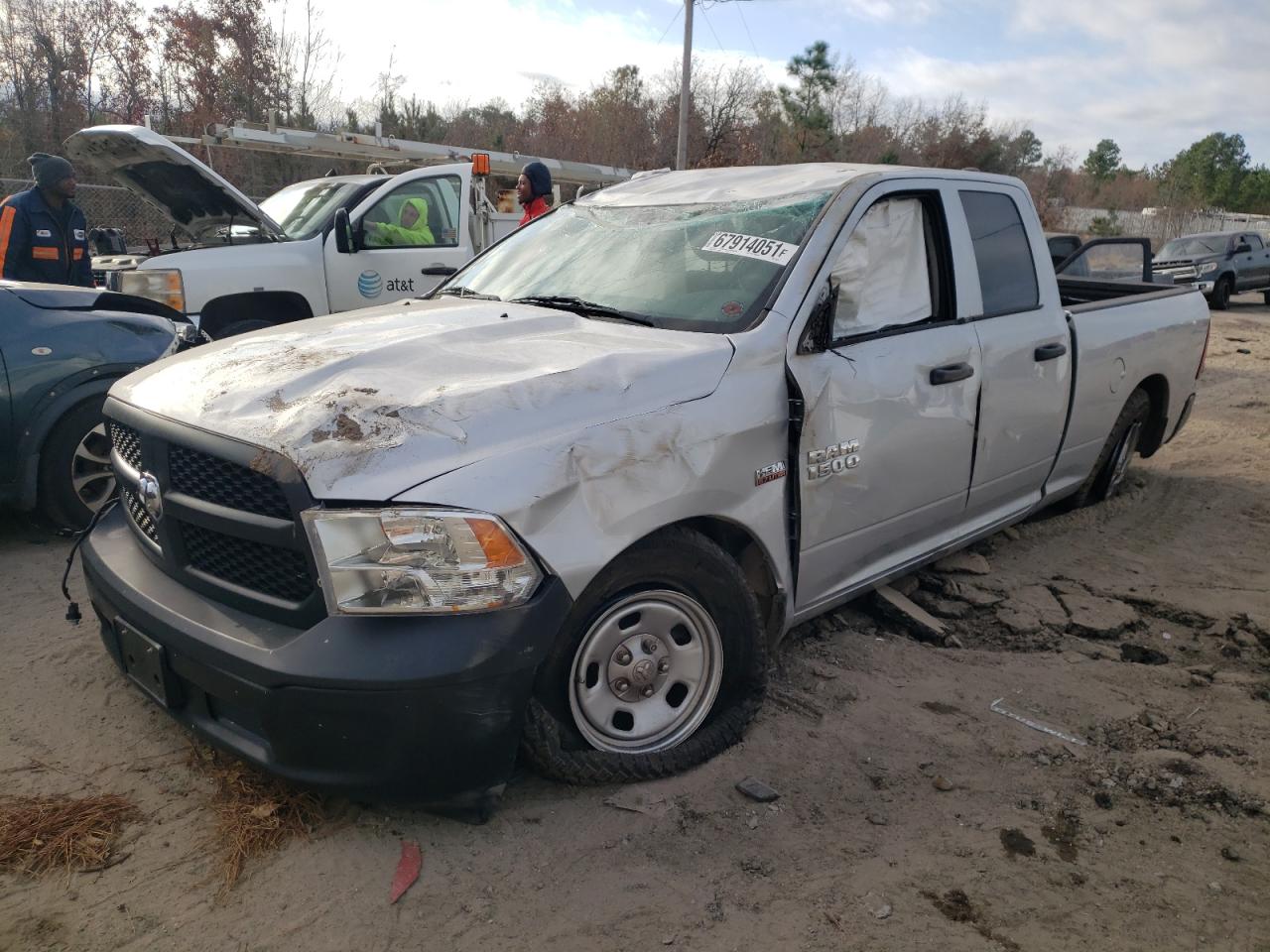 Photo 2 from auction – 2017 RAM 1500 ST with VIN 1C6RR6FT9HS865445