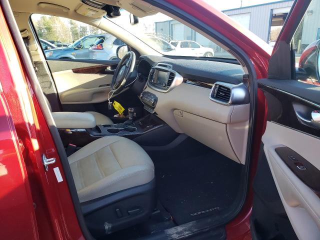 Photo 5 from auction – 2017 KIA SORENTO EX with VIN 5XYPH4A59HG331030