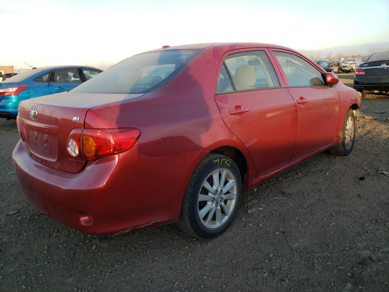 Photo 4 from auction – 2009 TOYOTA COROLLA BA with VIN JTDBL40E59J042402