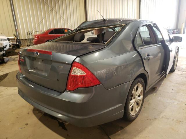 Photo 4 from auction – 2012 FORD FUSION SE with VIN 3FAHP0HA2CR100252