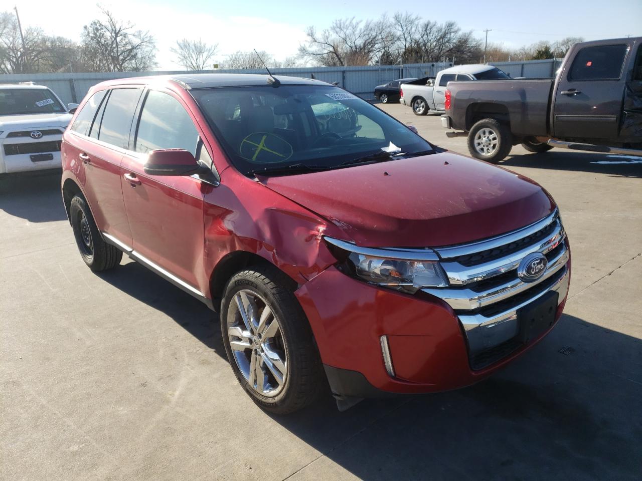 FORD EDGE LIMIT 2012 with VIN 2FMDK3KC1CBA29445 - Photo from auction