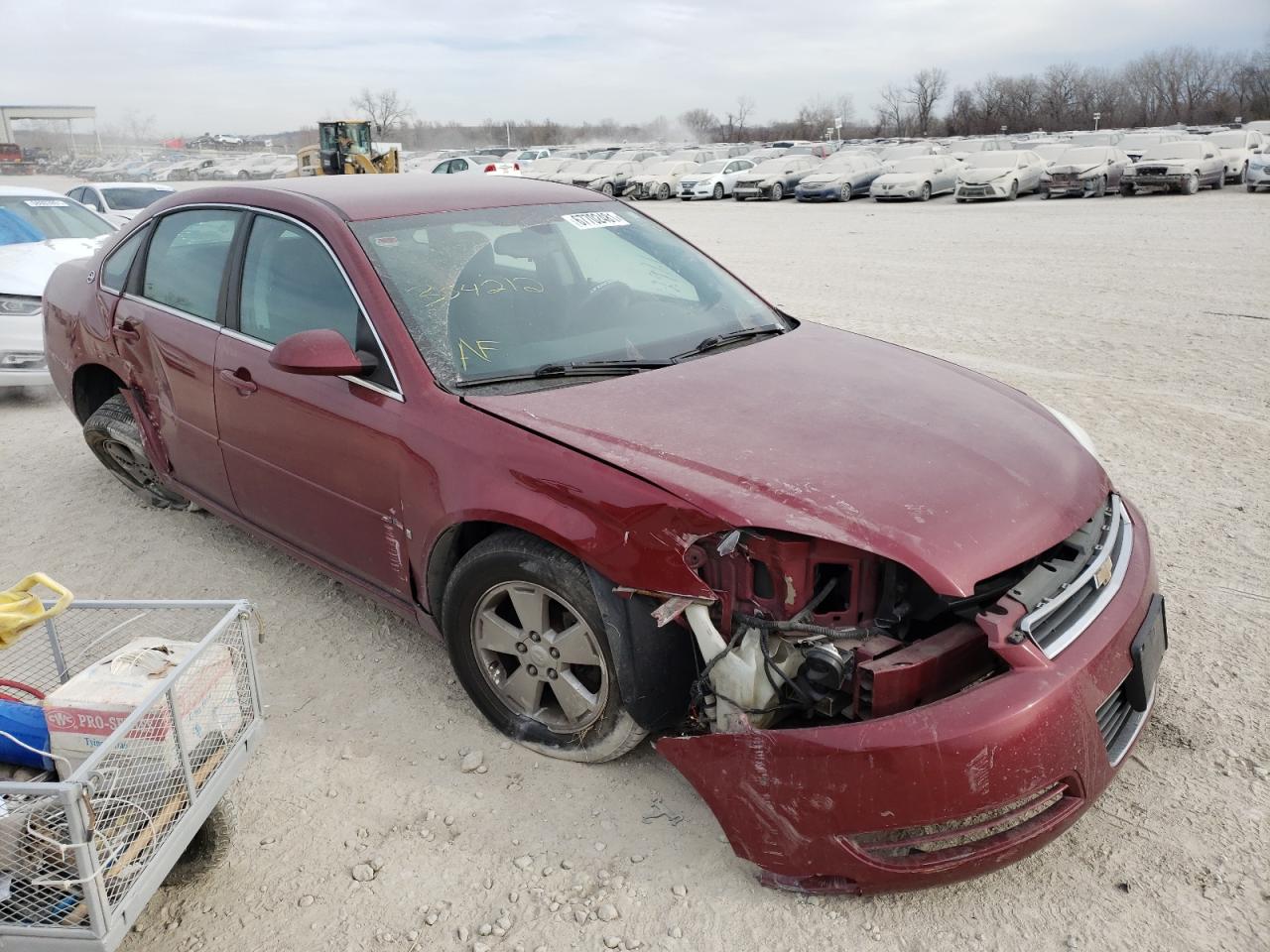 Photo 1 from auction – 2008 CHEVROLET IMPALA LT with VIN 2G1WT58K081354212
