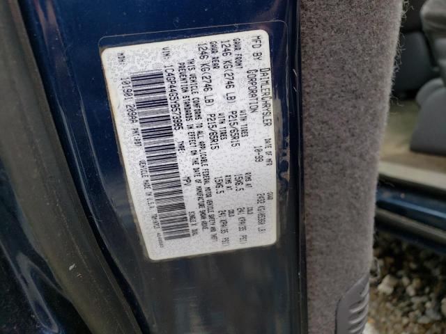 Photo 10 from auction – 2000 CHRYSLER TOWN & COU with VIN 1C4GP44G5YB573985