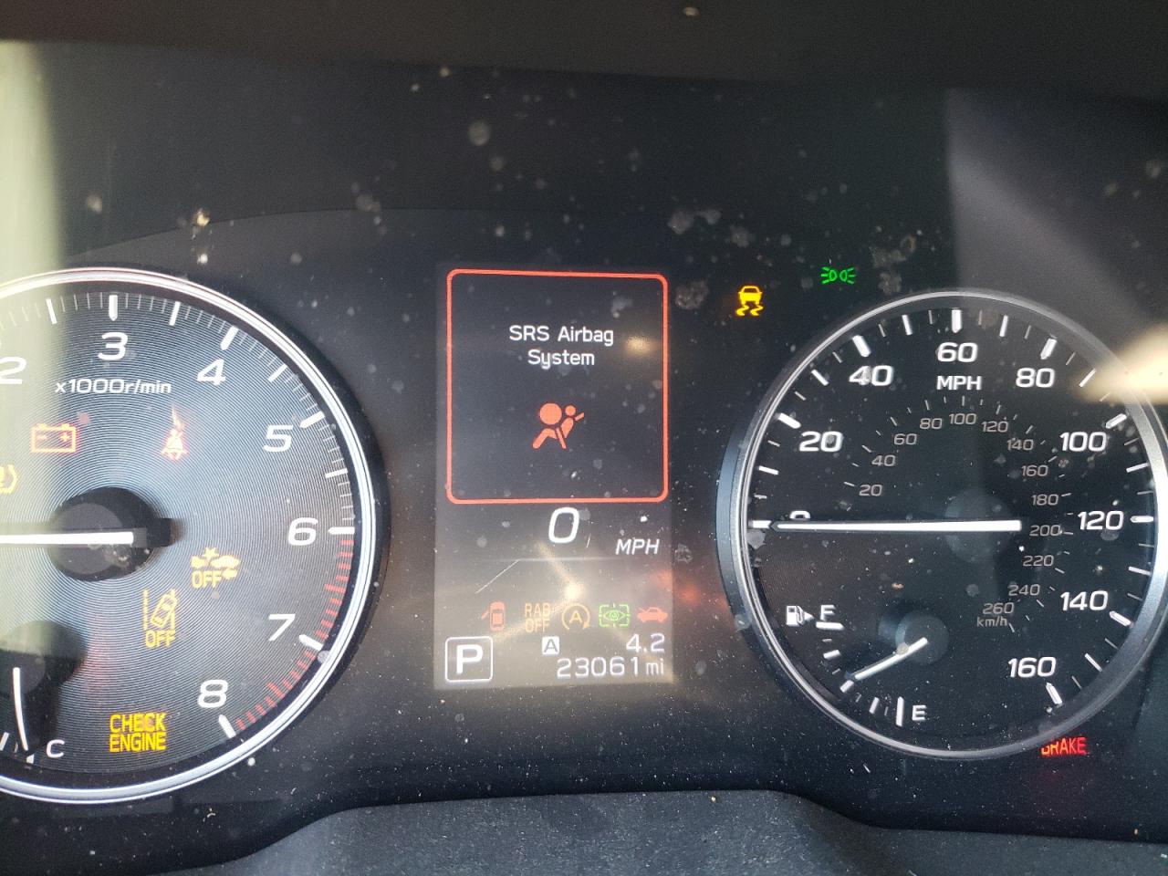 Photo 8 from auction – 2020 SUBARU OUTBACK LI with VIN 4S4BTANC3L3257547