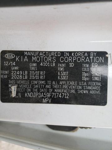 صورة رقم 10 من المزاد - 2015 KIA SOUL + مع VIN KNDJP3A59F7174712