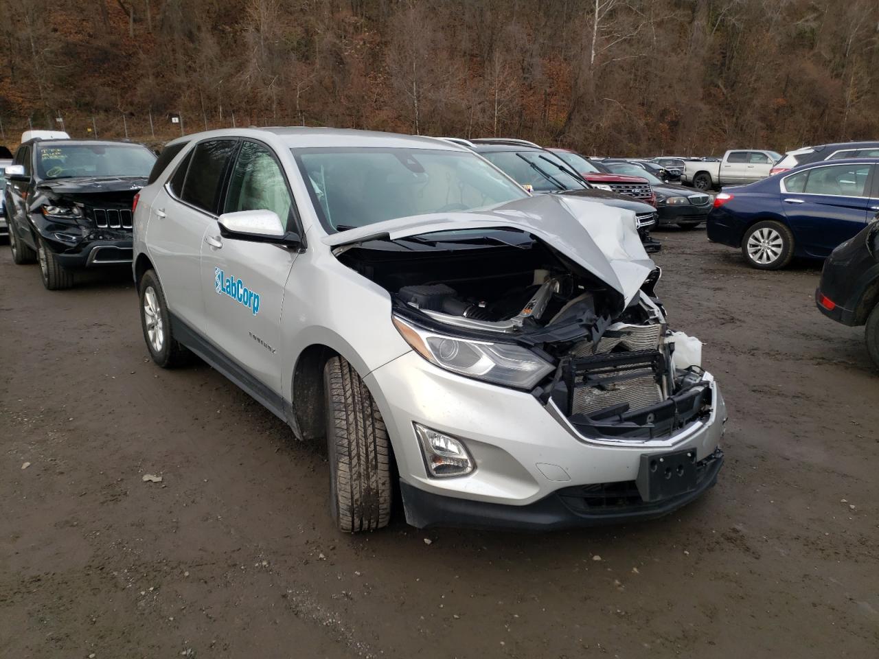CHEVROLET EQUINOX LT 2020 with VIN 2GNAXTEV5L6255350 - Photo from auction