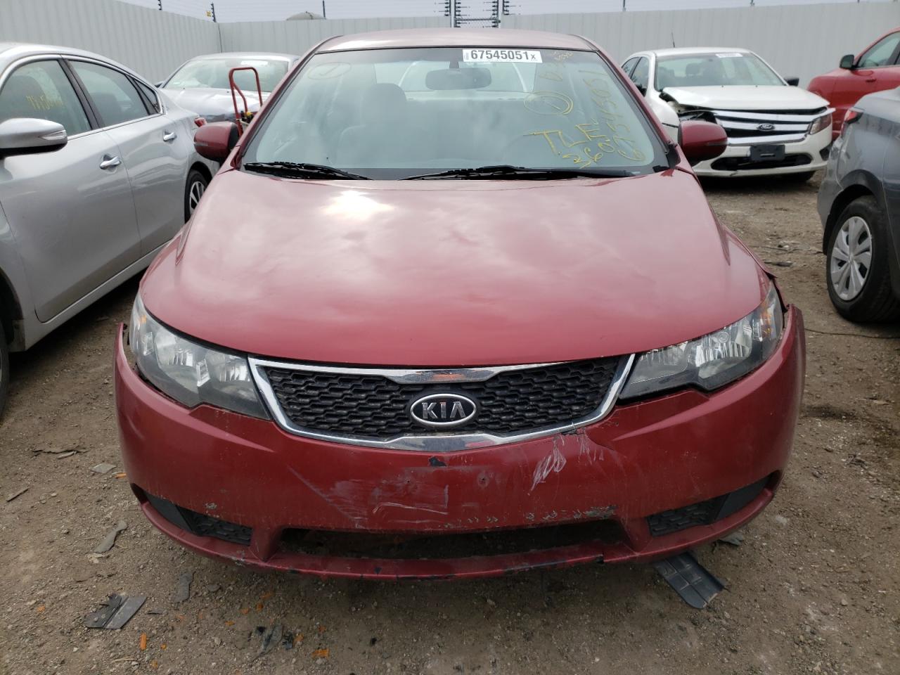 Photo 9 from auction – 2012 KIA FORTE EX with VIN KNAFU4A22C5493044