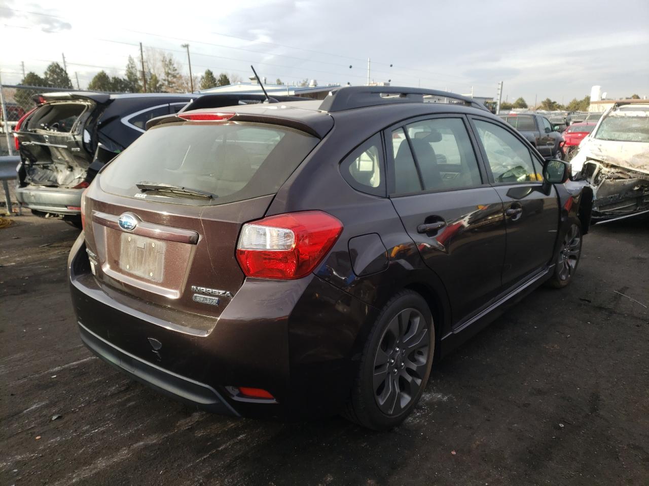 Photo 4 from auction – 2013 SUBARU IMPREZA SP with VIN JF1GPAR67D2818431