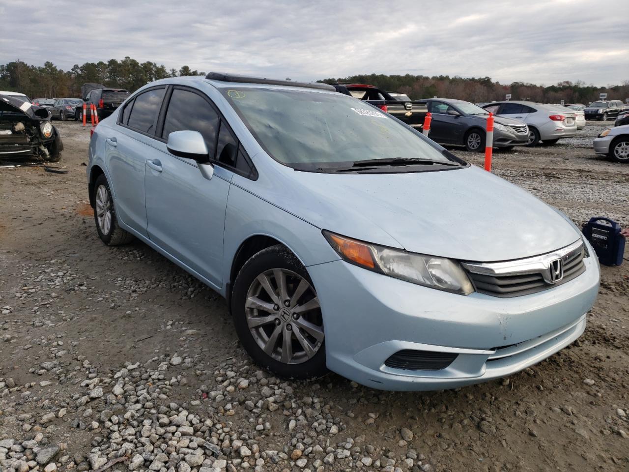 HONDA CIVIC EX 2012 z numerem VIN 19XFB2F83CE029081 - Zdjęcie z aukcji
