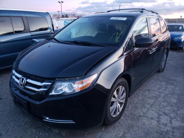 Photo 2 from auction – 2015 HONDA ODYSSEY EX with VIN 5FNRL5H60FB112988