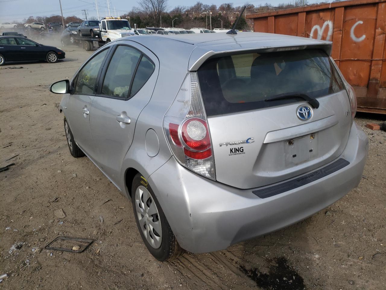 Photo 3 from auction – 2014 TOYOTA PRIUS C with VIN JTDKDTB31E1079072