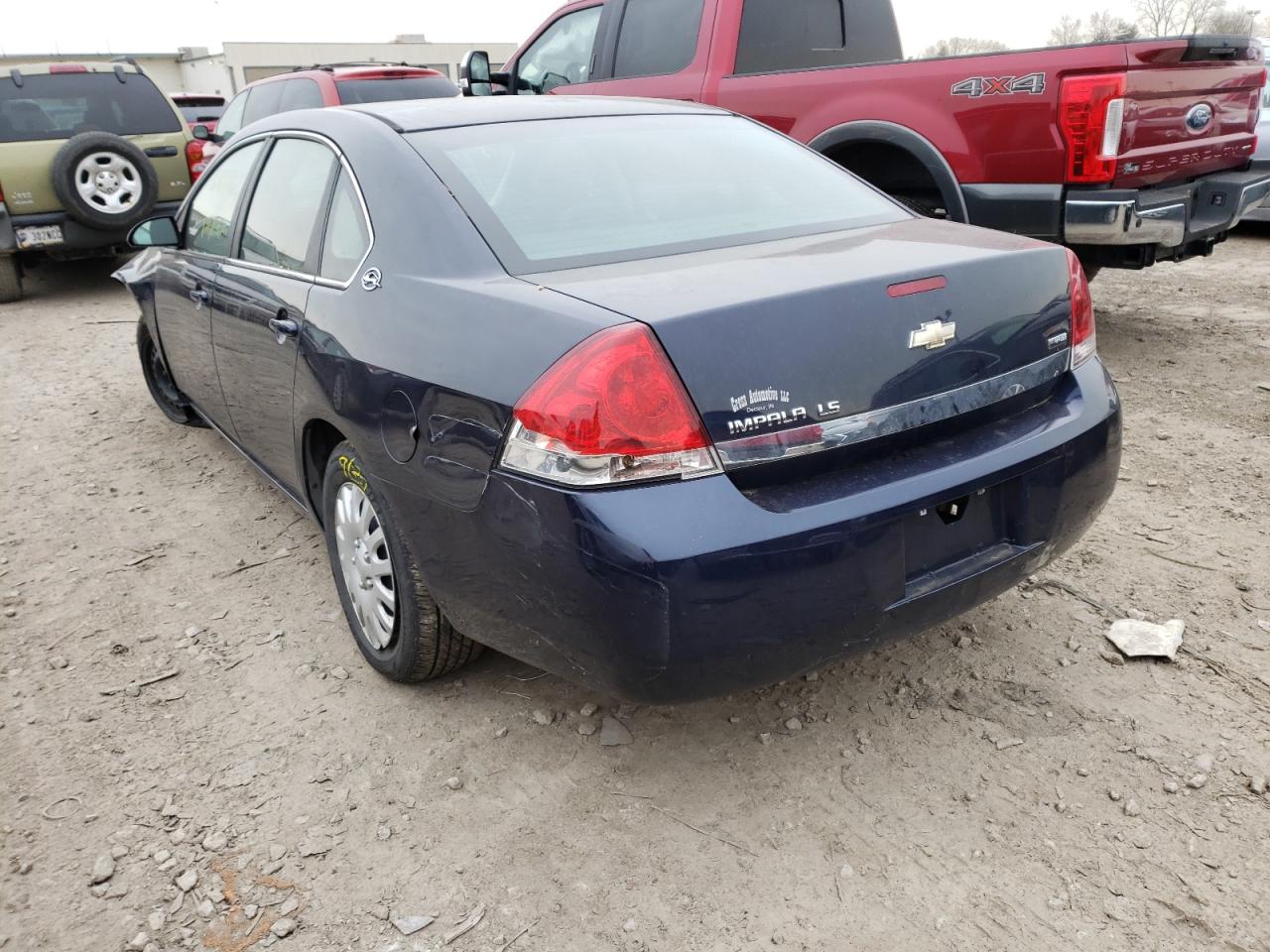 Photo 3 from auction – 2008 CHEVROLET IMPALA LS with VIN 2G1WB58K581217401