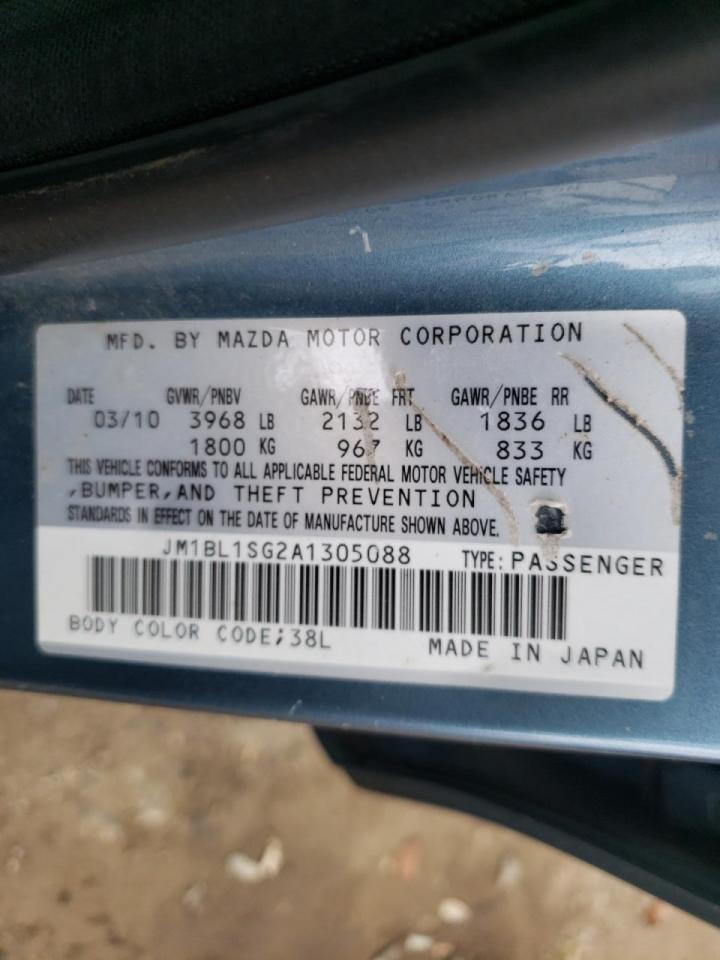 Photo 10 from auction – 2010 MAZDA 3 I with VIN JM1BL1SG2A1305088
