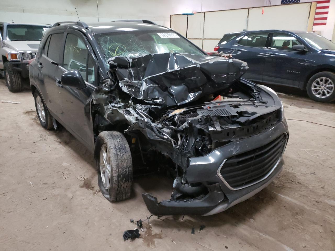 CHEVROLET TRAX 1LT 2017 with VIN 3GNCJLSB5HL183234 - Photo from auction
