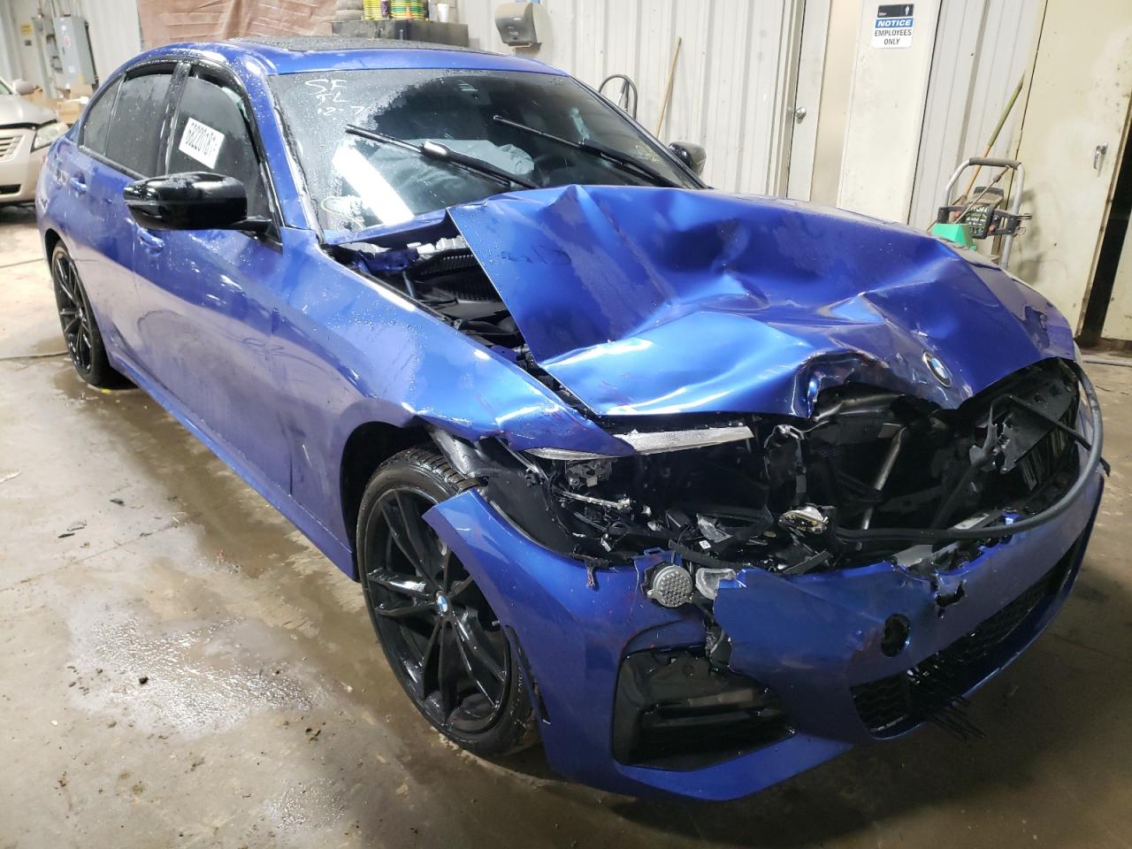 BMW 330XI 2021 with VIN 3MW5R7J08M8B85085 - Photo from auction