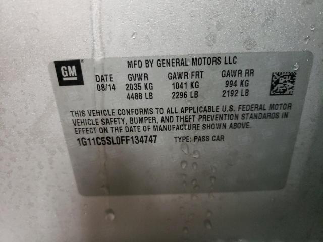 Photo 10 from auction – 2015 CHEVROLET MALIBU 1LT with VIN 1G11C5SL0FF134747