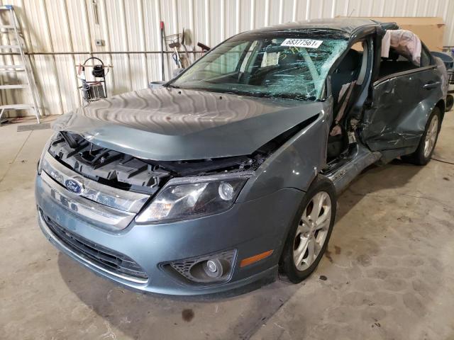 Photo 2 from auction – 2012 FORD FUSION SE with VIN 3FAHP0HA2CR100252