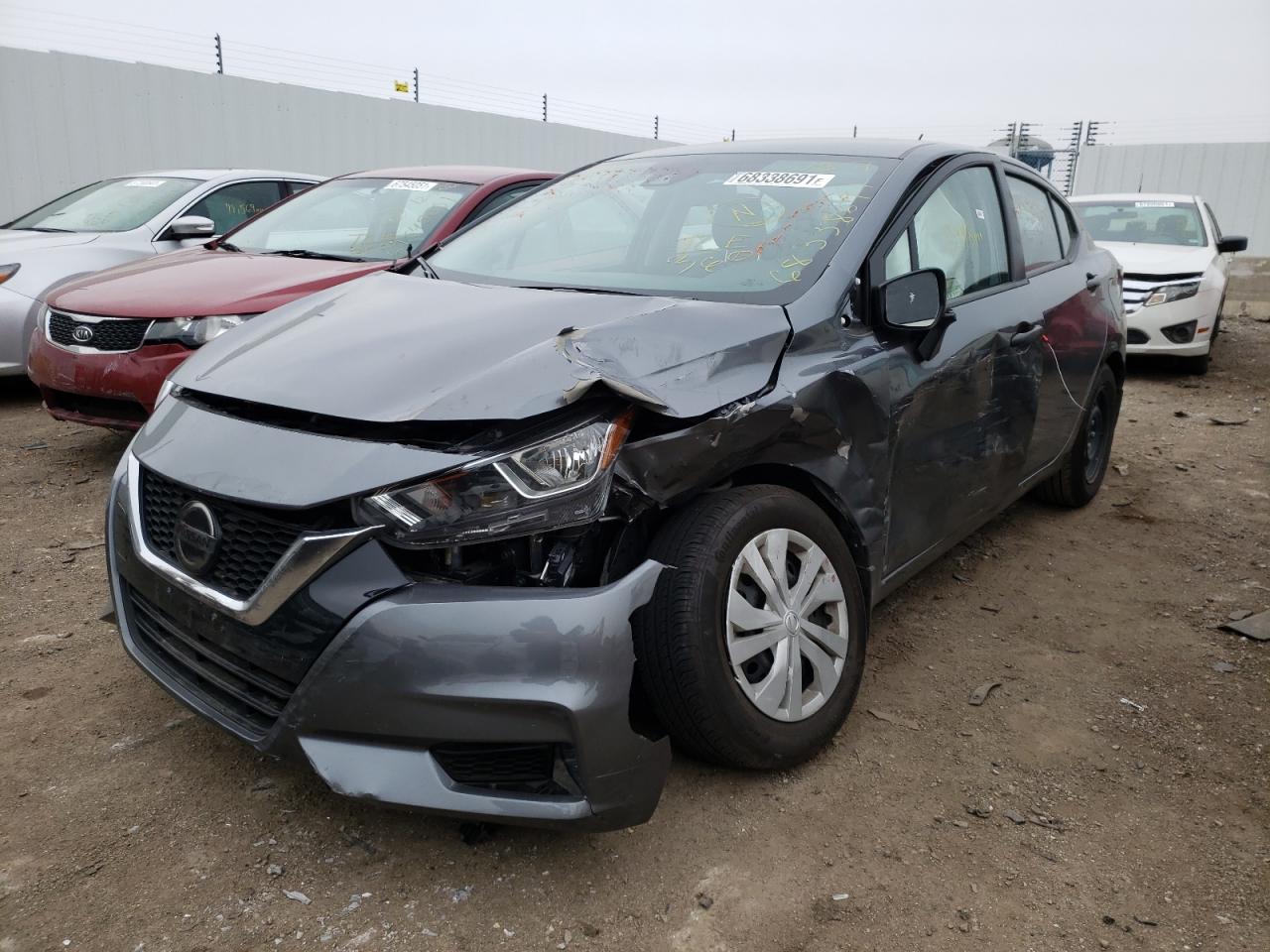 Photo 2 from auction – 2021 NISSAN VERSA S with VIN 3N1CN8DVXML877755