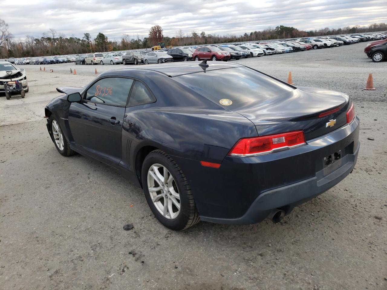 Photo 3 from auction – 2014 CHEVROLET CAMARO LS with VIN 2G1FA1E38E9198624