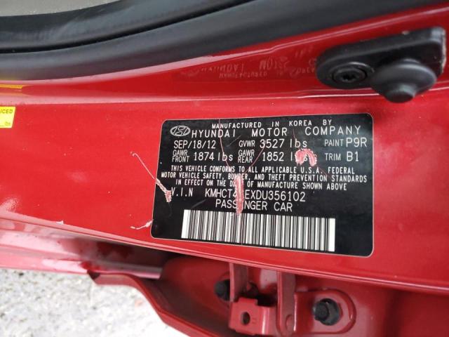Photo 10 from auction – 2013 HYUNDAI ACCENT GLS with VIN KMHCT4AEXDU356102