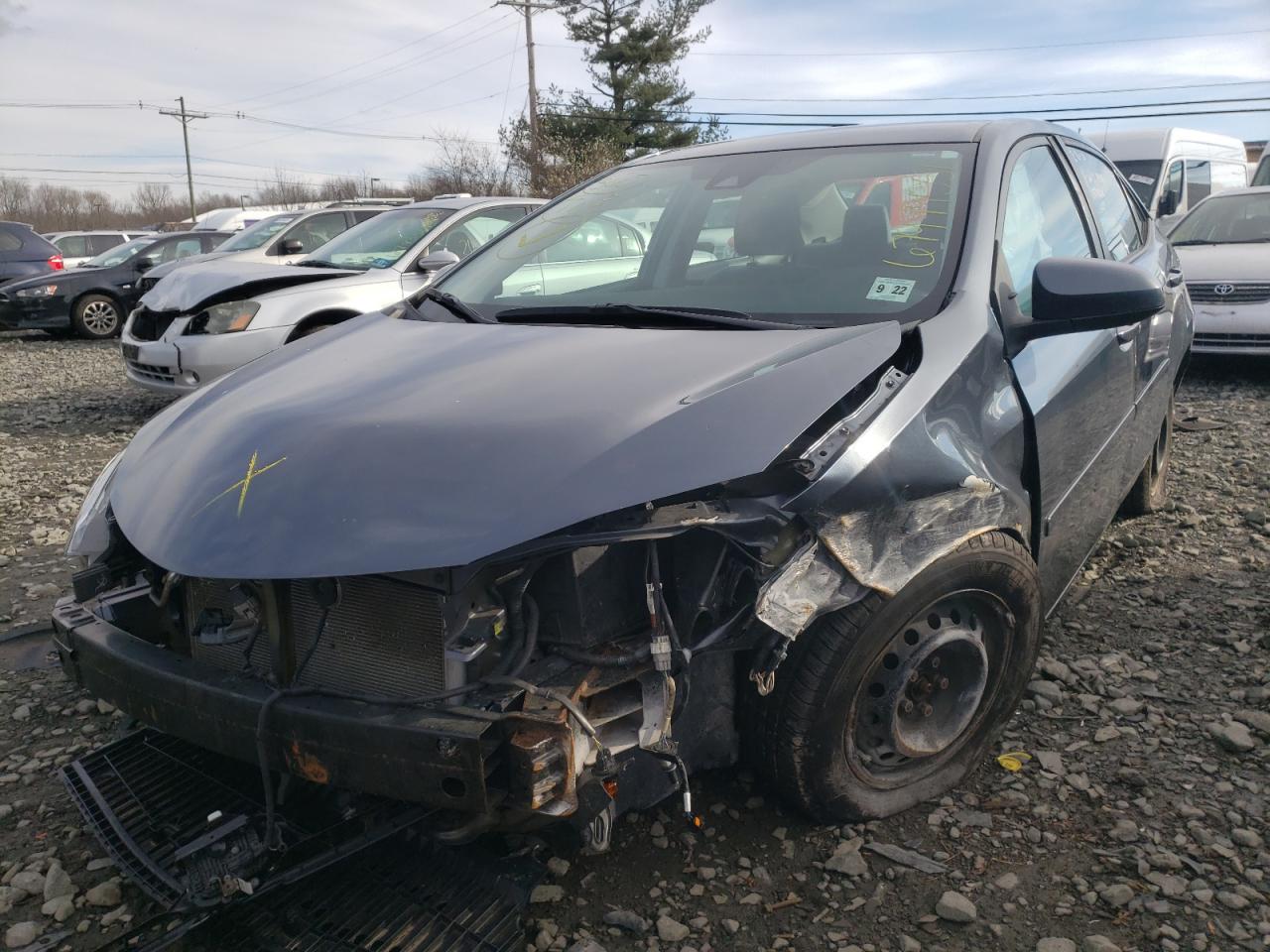 Photo 2 from auction – 2017 TOYOTA COROLLA L with VIN 2T1BURHE9HC782236
